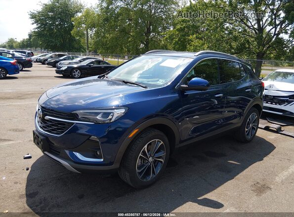 KL4MMGSL6PB072125 2023 BUICK ENCORE Blue Передня ліва чверть