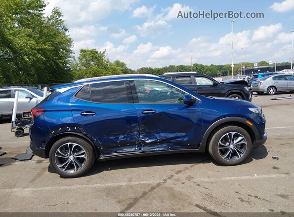 KL4MMGSL6PB072125 2023 BUICK ENCORE Blue Вид задньої частини салону
