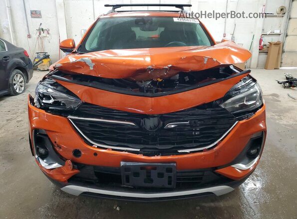 KL4MMGSL8NB045666 2022 BUICK ENCORE Orange Vista frontal