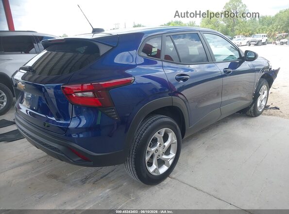 KL77LFE21RC027073 2024 CHEVROLET TRAX Blue Tył prawy
