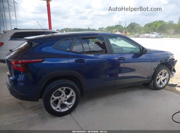 KL77LFE21RC027073 2024 CHEVROLET TRAX Blue Widok wnętrza z tyłu