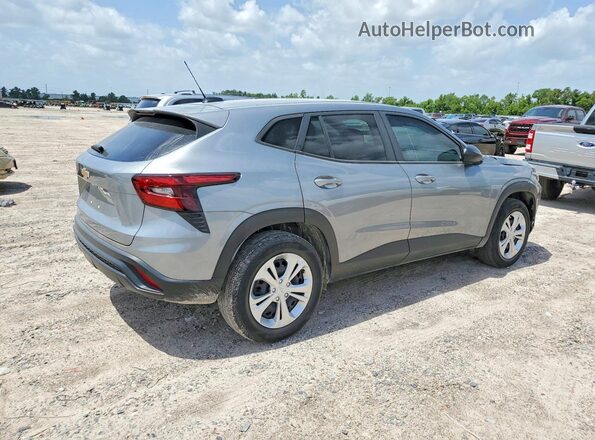 KL77LFE21RC223501 2024 CHEVROLET TRAX Silver Rear right