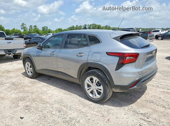 KL77LFE21RC223501 2024 CHEVROLET TRAX Silver Rear left