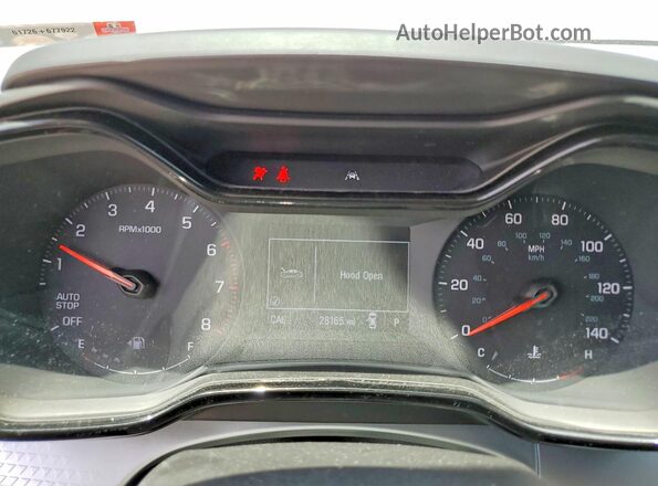 KL77LFE21RC223501 2024 CHEVROLET TRAX Silver Instrument cluster view