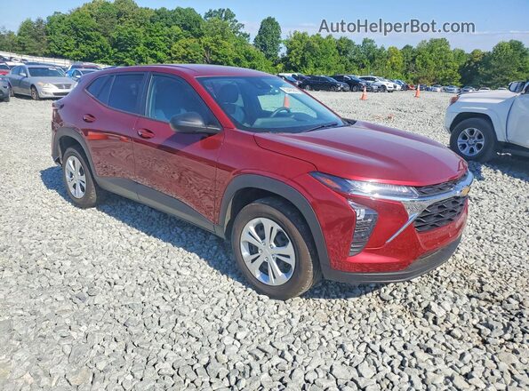 KL77LFE21RC244915 2024 CHEVROLET TRAX Red Przód prawy