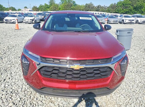 KL77LFE21RC244915 2024 CHEVROLET TRAX Red Widok z przodu