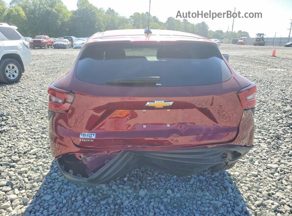 KL77LFE21RC244915 2024 CHEVROLET TRAX Red Widok z tyłu