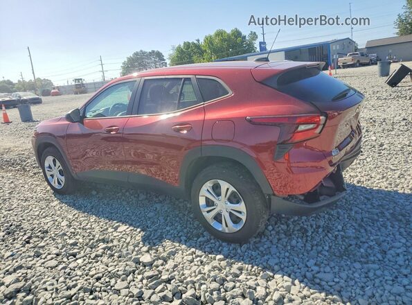 KL77LFE21RC244915 2024 CHEVROLET TRAX Red Tył lewy