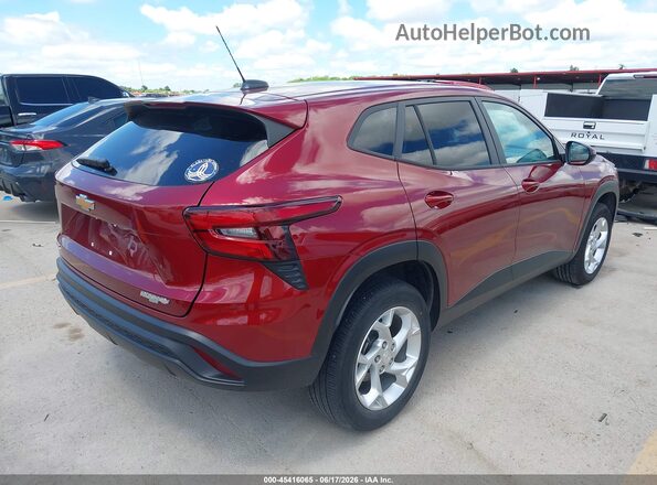 KL77LFE22RC111340 2024 CHEVROLET TRAX Red Trasero derecho