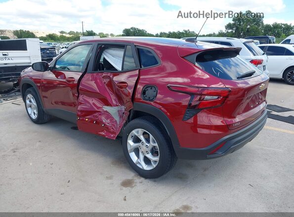 KL77LFE22RC111340 2024 CHEVROLET TRAX Red Trasero izquierdo