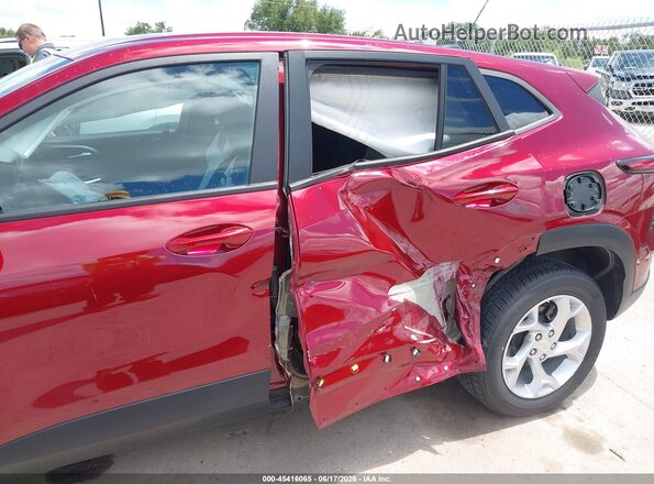 KL77LFE22RC111340 2024 CHEVROLET TRAX Red Vista frontal