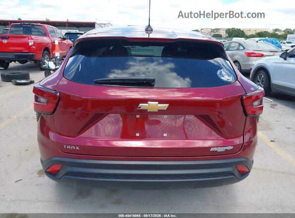 KL77LFE22RC111340 2024 CHEVROLET TRAX Red 