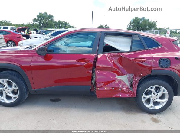 KL77LFE22RC111340 2024 CHEVROLET TRAX Red Vista interior de 360 grados