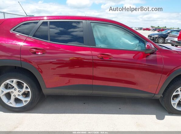 KL77LFE22RC111340 2024 CHEVROLET TRAX Red Vista interior trasera