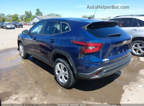 KL77LFE23RC058955 2024 CHEVROLET TRAX Синий Задняя левая четверть