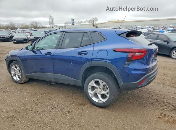 KL77LFE24RC097750 2024 CHEVROLET TRAX Blue Задня ліва чверть