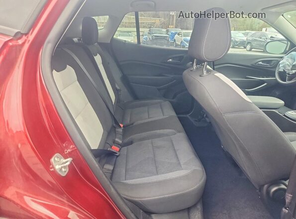 KL77LFE24RC222357 2024 CHEVROLET TRAX Burgundy Vista de los asientos traseros