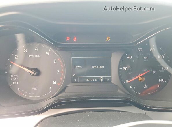 KL77LFE25RC006677 2024 CHEVROLET TRAX White Vista del cuadro de instrumentos