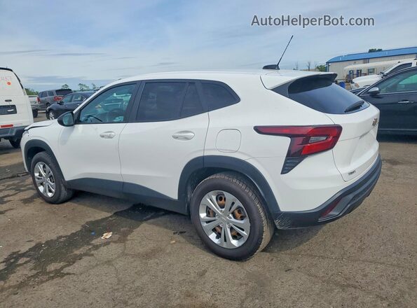 KL77LFE25RC006677 2024 CHEVROLET TRAX White Trasero izquierdo