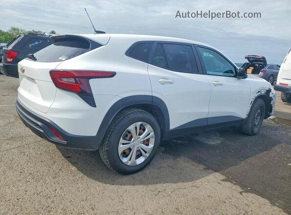 KL77LFE25RC006677 2024 CHEVROLET TRAX White Trasero derecho