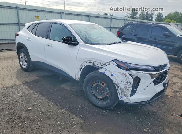 KL77LFE25RC006677 2024 CHEVROLET TRAX White Delantero derecho