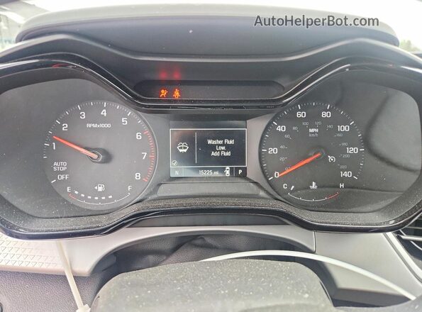 KL77LFE25RC091441 2024 CHEVROLET TRAX Black Սարքավորումների վահանակի տեսք