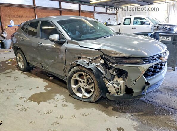 KL77LFE25RC127967 2024 CHEVROLET TRAX Gray 