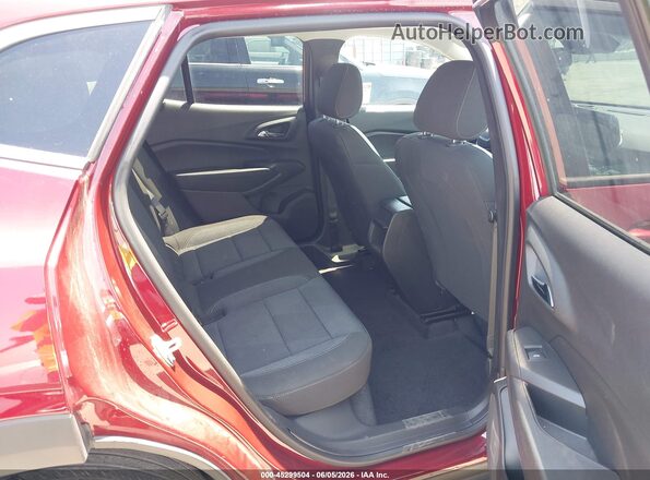 KL77LFE28RC142995 2024 CHEVROLET TRAX Maroon Vista de la etiqueta del VIN