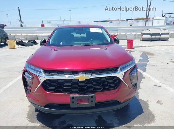 KL77LFE28RC142995 2024 CHEVROLET TRAX Maroon Vista interior trasera