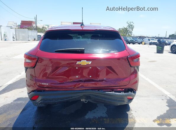 KL77LFE28RC142995 2024 CHEVROLET TRAX Maroon 
