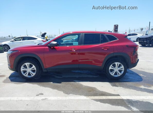 KL77LFE28RC142995 2024 CHEVROLET TRAX Maroon 