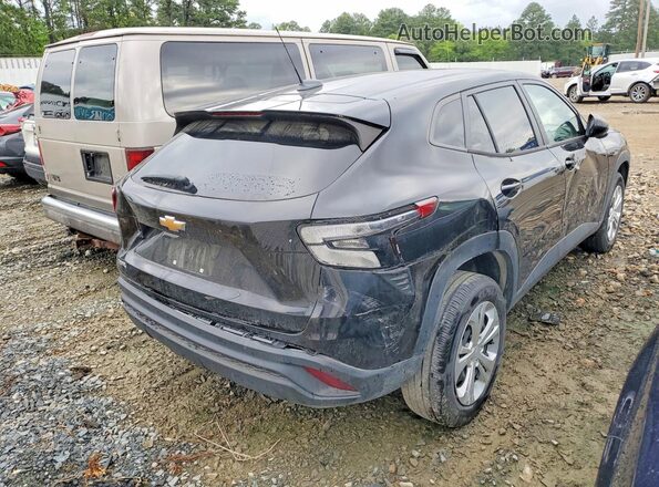 KL77LFE28RC246077 2024 CHEVROLET TRAX Black Задня права чверть