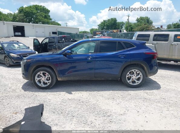 KL77LFE29RC087294 2024 CHEVROLET TRAX Blue Widok wnętrza 360 stopni