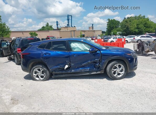 KL77LFE29RC087294 2024 CHEVROLET TRAX Blue Widok wnętrza z tyłu