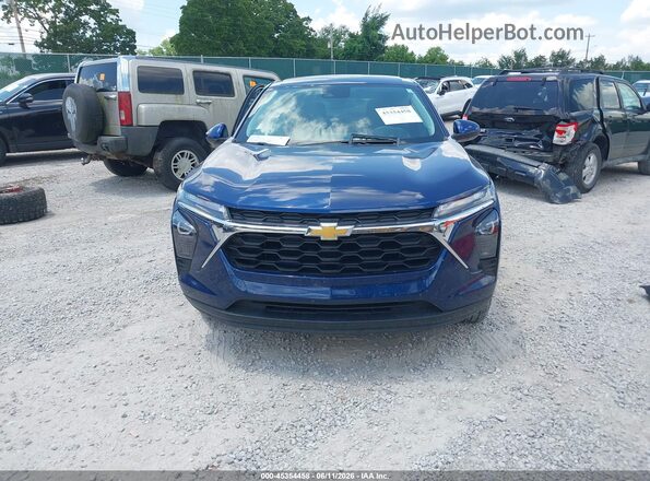 KL77LFE29RC087294 2024 CHEVROLET TRAX Blue Widok zestawu wskaźników