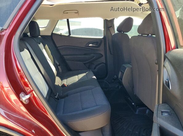 KL77LFE29RC102070 2024 CHEVROLET TRAX Темно-бордовый Вид задней части салона