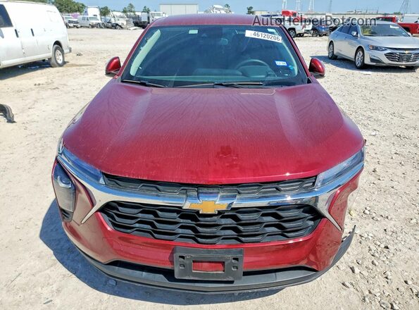 KL77LFE29RC102070 2024 CHEVROLET TRAX Темно-бордовый Вид спереди