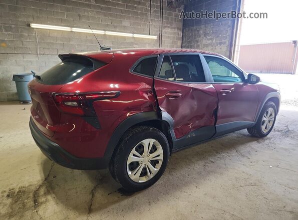KL77LFE2XRC077096 2024 CHEVROLET TRAX Red Հետևի աջ