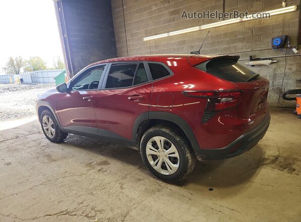 KL77LFE2XRC077096 2024 CHEVROLET TRAX Red Հետևի ձախ