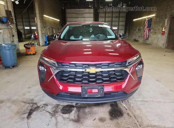KL77LFE2XRC077096 2024 CHEVROLET TRAX Red Դիմացի տեսք