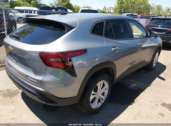 KL77LFE2XRC102286 2024 CHEVROLET TRAX Silver Задня права чверть