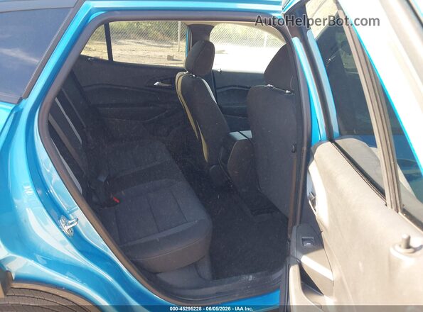 KL77LFEP0SC273887 2025 CHEVROLET TRAX Blue Vista de la etiqueta del VIN