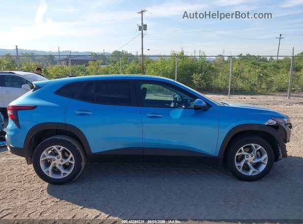 KL77LFEP0SC273887 2025 CHEVROLET TRAX Blue Vista interior de 360 grados