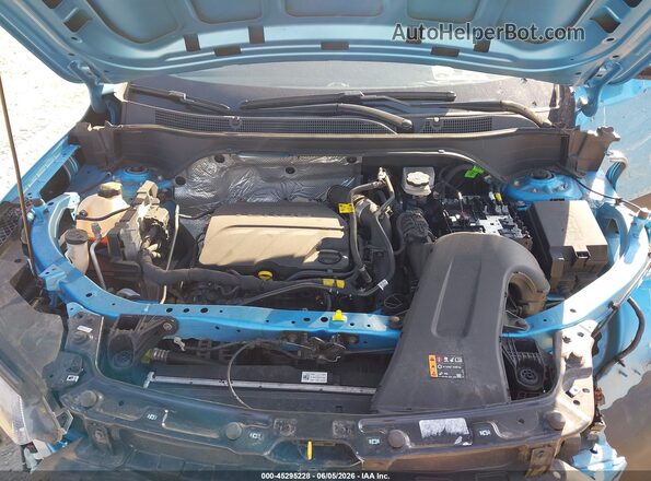 KL77LFEP0SC273887 2025 CHEVROLET TRAX Blue Vista trasera