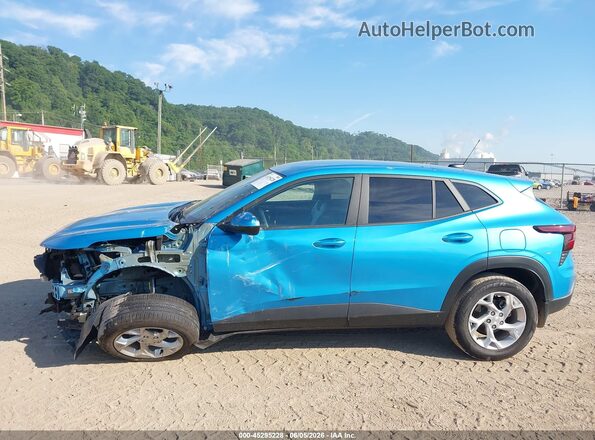 KL77LFEP0SC273887 2025 CHEVROLET TRAX Blue 