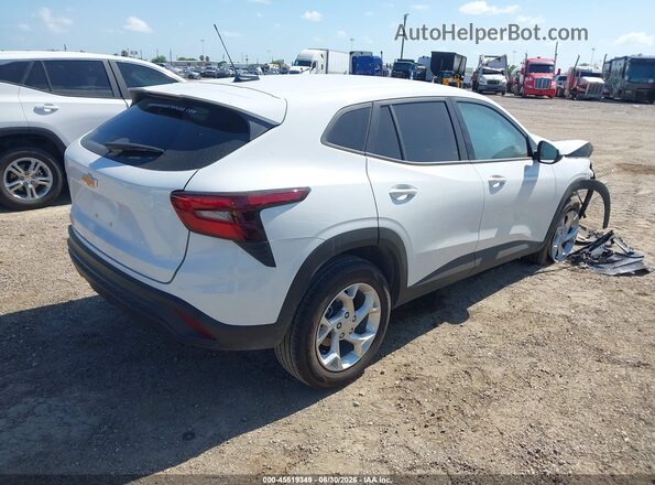 KL77LFEP0TC022028 2026 CHEVROLET TRAX Белый Задняя правая четверть
