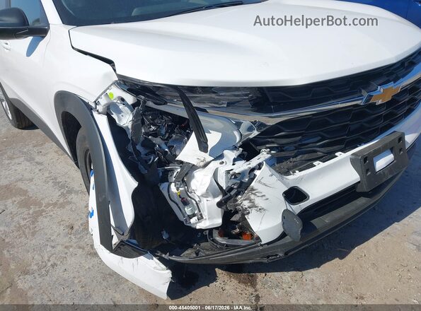 KL77LFEP0TC101196 2026 CHEVROLET TRAX White Widok z przodu