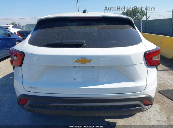 KL77LFEP0TC101196 2026 CHEVROLET TRAX White 