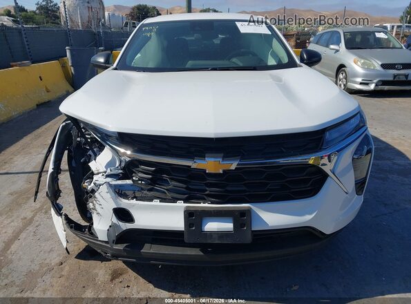 KL77LFEP0TC101196 2026 CHEVROLET TRAX White Widok zestawu wskaźników