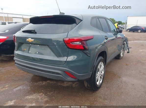 KL77LFEP2SC165917 2025 CHEVROLET TRAX Green Հետևի աջ